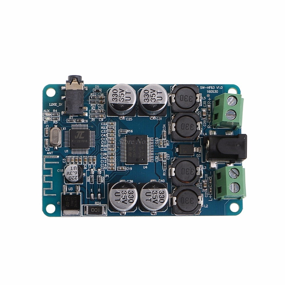 Power Amplifier Board TDA7492P Bluetooth Receiver Audio Board 2x25W Mini Power Amplifier DIY Dual Channel Dropship