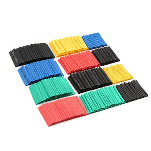 127/328/530PCS/Set Heat Shrink Tubing Electrical Wrap Wire Cable Sleeves PE 2:1 Insulated Sleeving Assorted